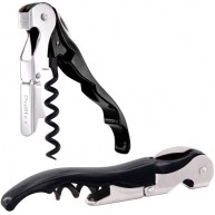 Штопор DOUBLE LEVER CORKSCREW, чорний, блістер