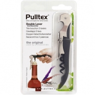 Штопор DOUBLE LEVER CORKSCREW, чорний, блістер