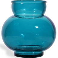 Ваза HALO, 14,5 см, синій