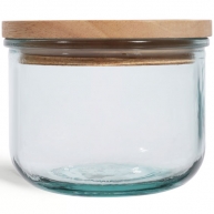 Ємність для сипучих з дерев`яною кришкою MADERA, 600 мл