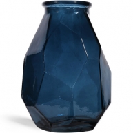 Ваза HURRICANE ORIGAMI, 35 см, темно-синій