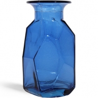 Ваза FLORERO ORIGAMI, 16 см, синя емаль