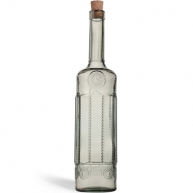 Пляшка з корком TOSCANA, 700 мл, сірий