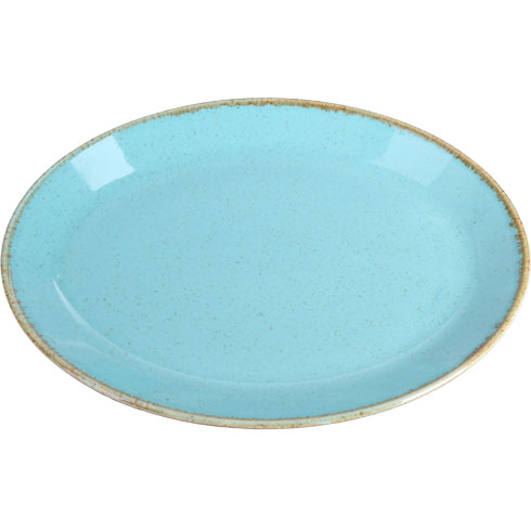 Блюдо овальне SEASONS TURQUOISE D24CM