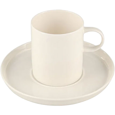 Блюдце BACH WHITE D12CM