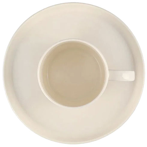 Блюдце BACH WHITE D12CM