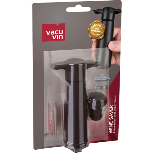 Набір для зберігання вина WINE SAVER BLACK, 2 предм