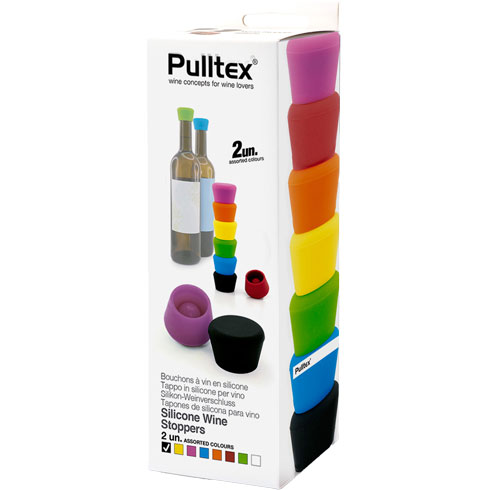 Набір силіконових пробок для вина SILICONE WINE STOPPERS