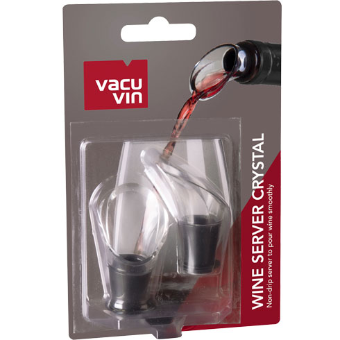 Лійка для пляшки вина WINE SERVER CRYSTAL, 2 шт. у наборі