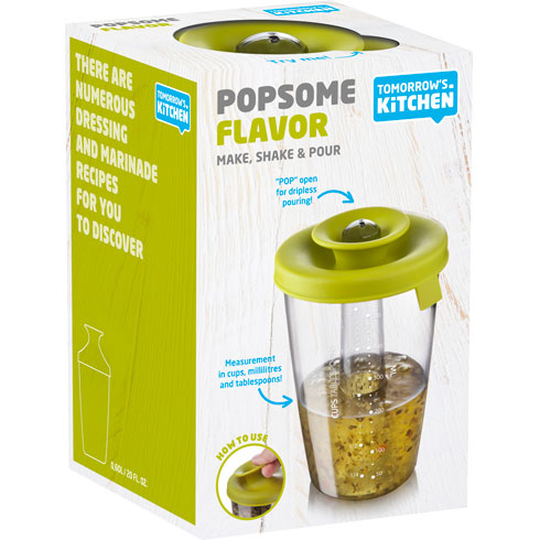 Контейнер з кришкою-дозатором для соусів POPSOME FLAVOR, 0,60 л