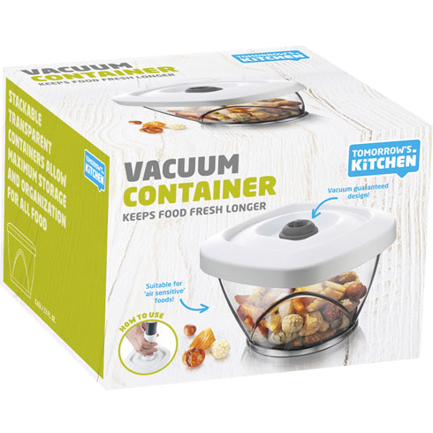 Контейнер вакуумний VACUUM CONTAINER, 0,65 л