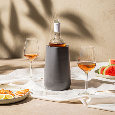 Відро для охолодження вина WINE HEXO GRAPHITE