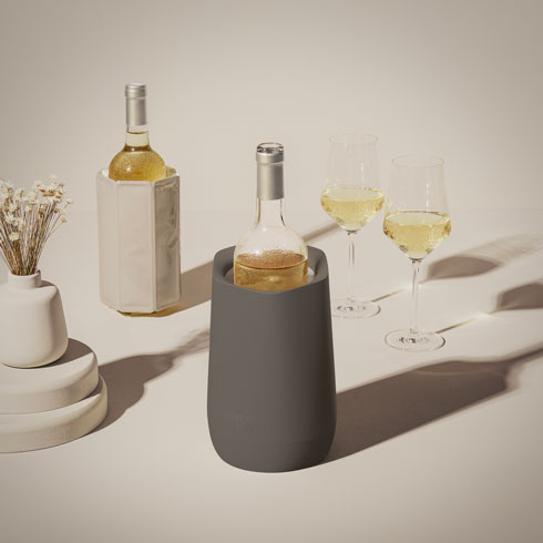 Відро для охолодження вина WINE HEXO GRAPHITE