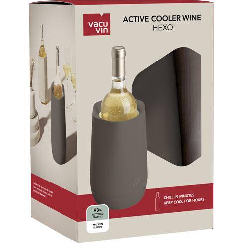 Відро для охолодження вина WINE HEXO GRAPHITE