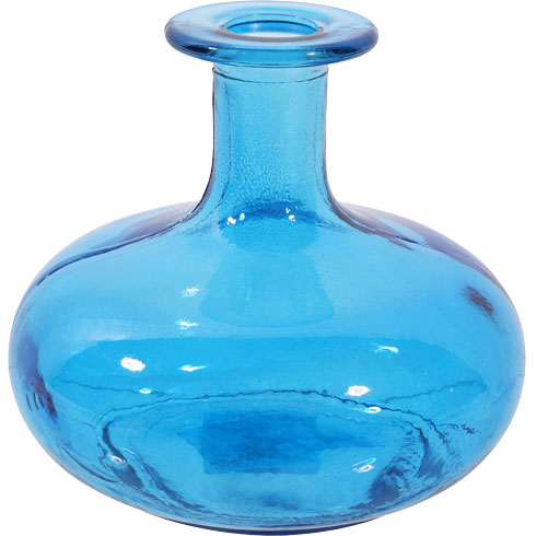 Ваза BOTELLA, 12 см, блакитна вода