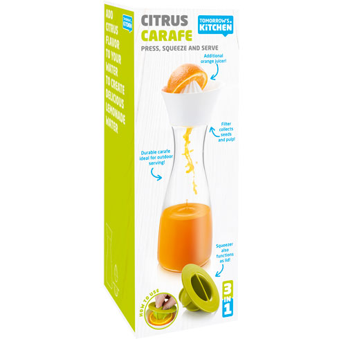 Графин з соковитискачем та пресом для цитрусових CITRUS CARAFE JUICER & SQUEEZER