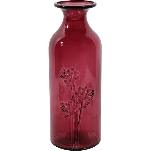 Ваза JARDIN, 19 см, гранат