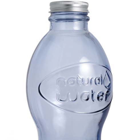 Пляшка з кришкою WATER, 1 л, зимова блакить