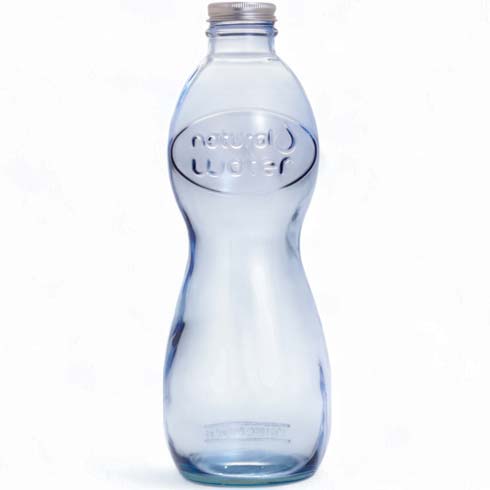 Пляшка з кришкою WATER, 1 л, зимова блакить