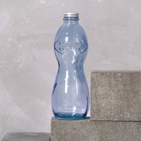 Пляшка з кришкою WATER, 1 л, зимова блакить