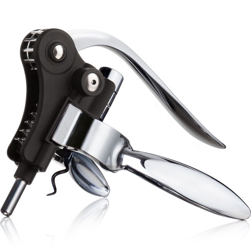 Штопор горизонтальний LEVER CORKSCREW HORIZONTAL BLACK