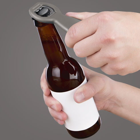 Відкривачка для пляшок BOTTLE OPENER GREY