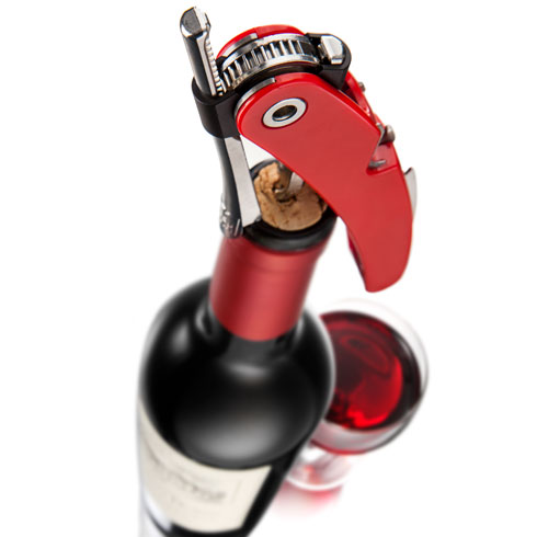 Штопор SINGLE PULL CORKSCREW RED