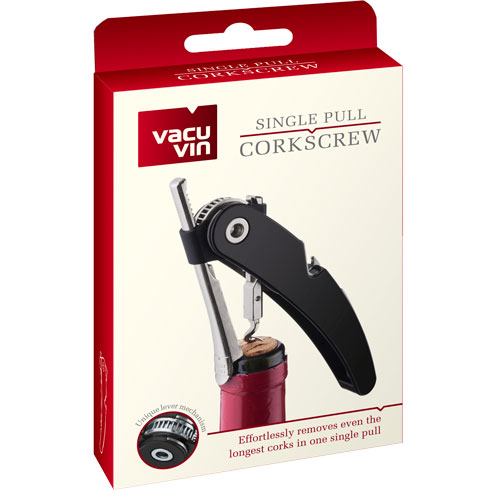 Штопор SINGLE PULL CORKSCREW BLACK