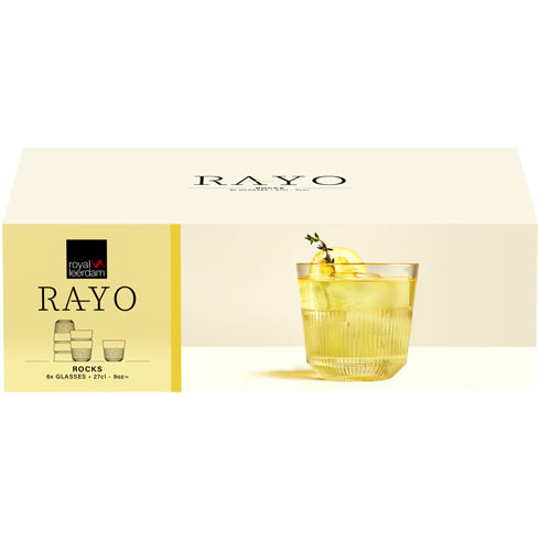 Склянка RAYO ROCKS, 265 мл (SCU 300253)