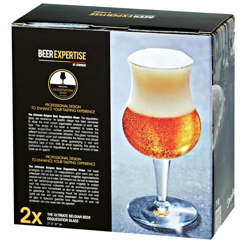 Набір келихів для пива ULTIMATE BELGIAN BEER DEGUSTATION GLASS BEER EXPERTISE, 270 мл.